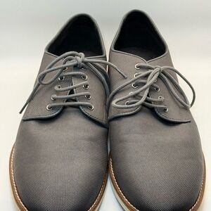 Calvin Klein Men's Gray Oxford Dress Shoes Lace Up Casual or Formal Size 12